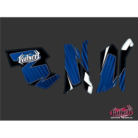 Kit Déco Quad Factory Yamaha 550-700 Grizzly Bleu (2008-2015)