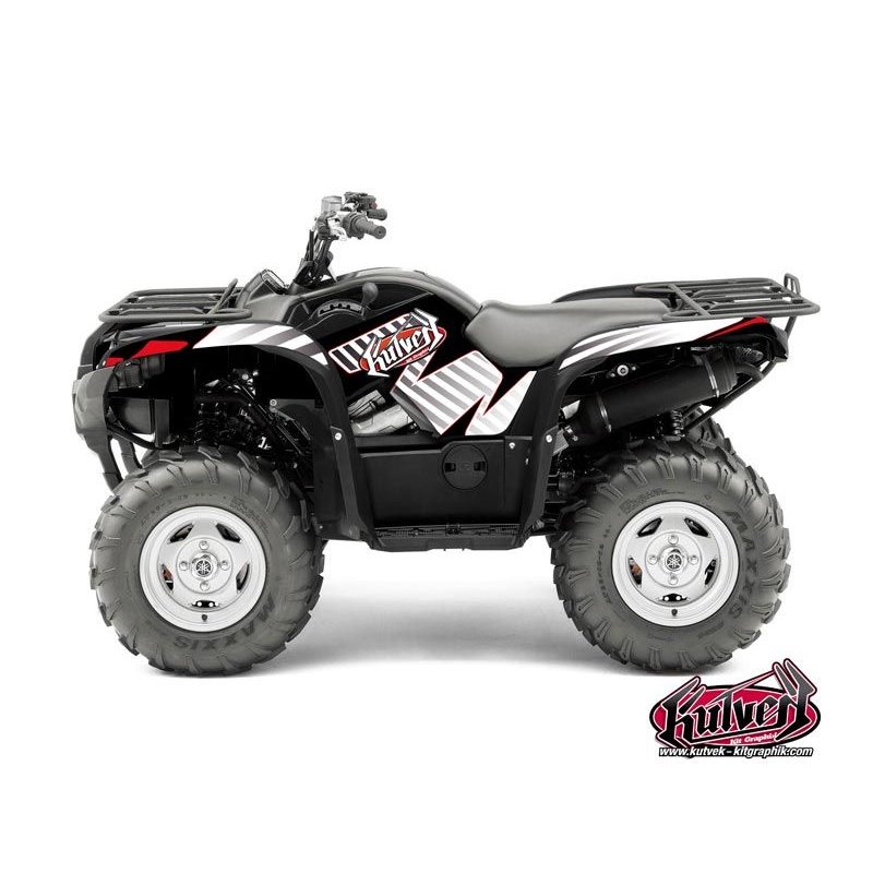 Kit Déco Quad Factory Yamaha 550-700 Grizzly Rouge (2008-2015)