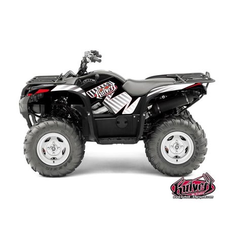 Kit Déco Quad Factory Yamaha 550-700 Grizzly Rouge (2008-2015)