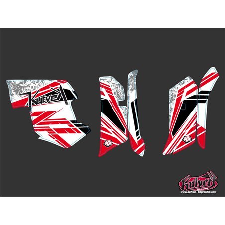 Kit Déco Quad Spirit Yamaha 550-700 Grizzly Rouge (2008-2015)