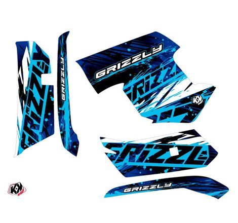 Kit Déco Quad Wild Yamaha 550-700 Grizzly Bleu (2008-2015)