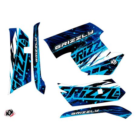 Kit Déco Quad Wild Yamaha 550-700 Grizzly Bleu (2008-2015)