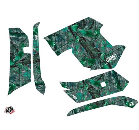 Kit Déco Quad Camo Yamaha 550-700 Grizzly Vert (2008-2015)