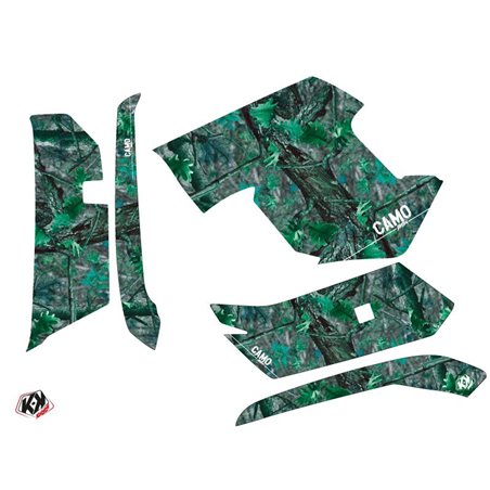 Kit Déco Quad Camo Yamaha 550-700 Grizzly Vert (2008-2015)