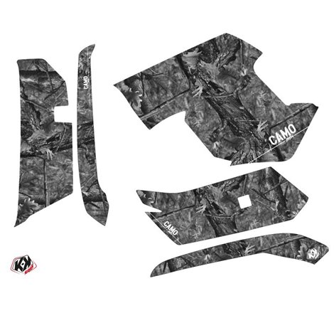 Kit Déco Quad Camo Yamaha 550-700 Grizzly Gris (2008-2015)