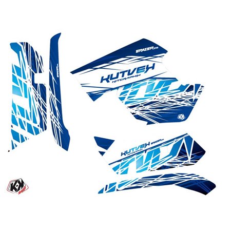 Kit Déco Quad Eraser Yamaha 550-700 Grizzly Bleu (2008-2015)
