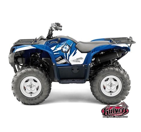 Kit Déco Quad Graff Yamaha 550-700 Grizzly Bleu (2008-2015)