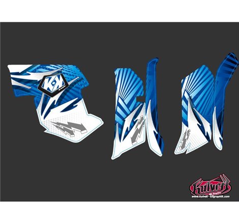 Kit Déco Quad Graff Yamaha 550-700 Grizzly Bleu (2008-2015)