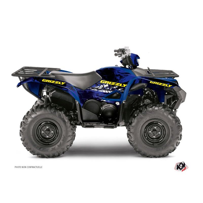 Kit Déco Quad Wild Yamaha 700-708 Grizzly Bleu (2016-2021)