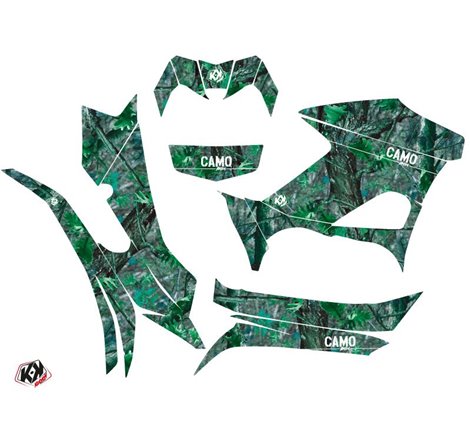 Kit Déco Quad Camo Yamaha 700-708 Grizzly Vert (2016-2021)