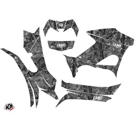 Kit Déco Quad Camo Yamaha 700-708 Grizzly Gris (2016-2021)