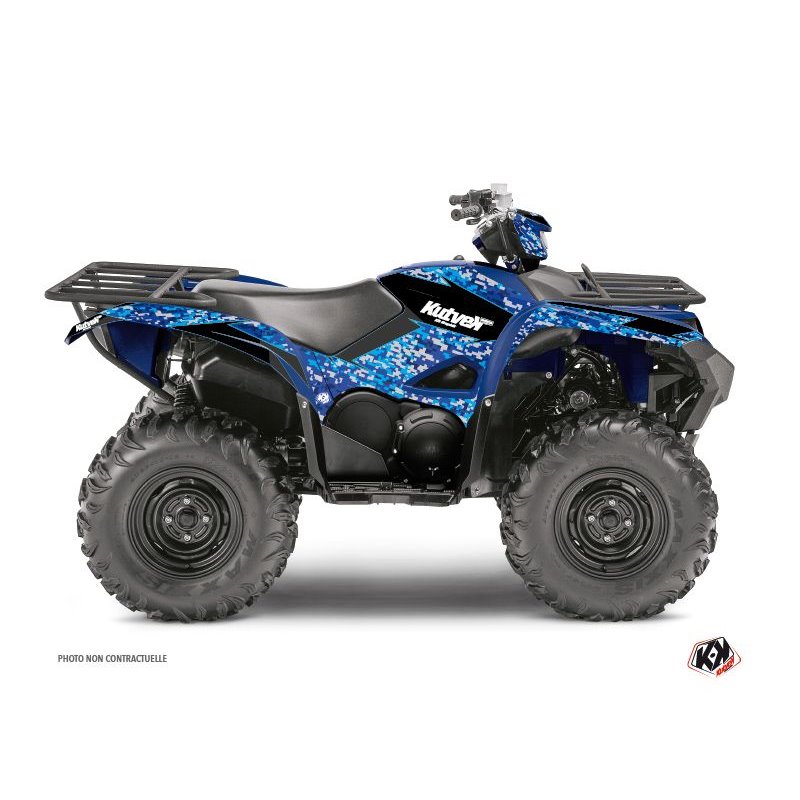 Kit Déco Quad Predator Yamaha 700-708 Grizzly Bleu (2016-2021)
