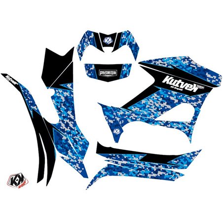 Kit Déco Quad Predator Yamaha 700-708 Grizzly Bleu (2016-2021)
