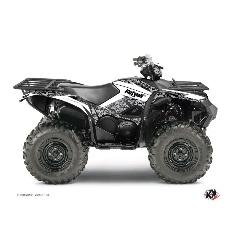 Kit Déco Quad Predator Yamaha 700-708 Grizzly Blanc (2016-2021)