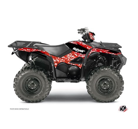 Kit Déco Quad Predator Yamaha 700-708 Grizzly Rouge (2016-2021)