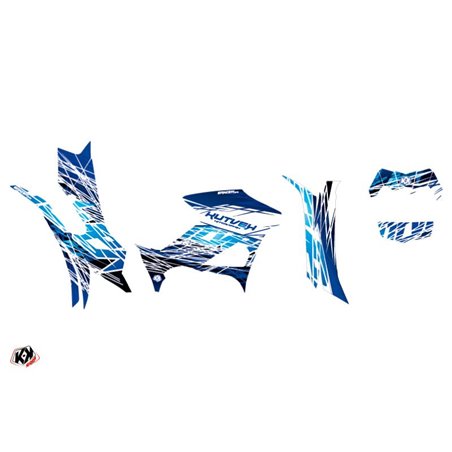 Kit Déco Quad Eraser Yamaha 700-708 Grizzly Bleu (2016-2021)