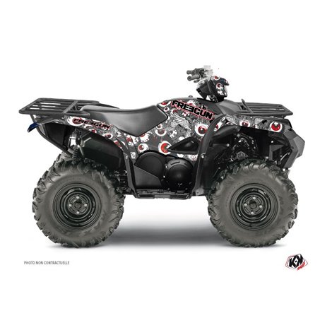 Kit Déco Quad Freegun Eyed Yamaha 700-708 Grizzly Rouge (2016-2021)