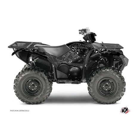 Kit Déco Quad Zombies Dark Yamaha 700-708 Grizzly Noir (2016-2021)