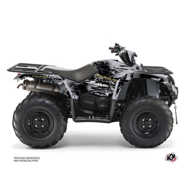 Kit Déco Quad Wild Yamaha 450 Kodiak Gris (2003-2017)