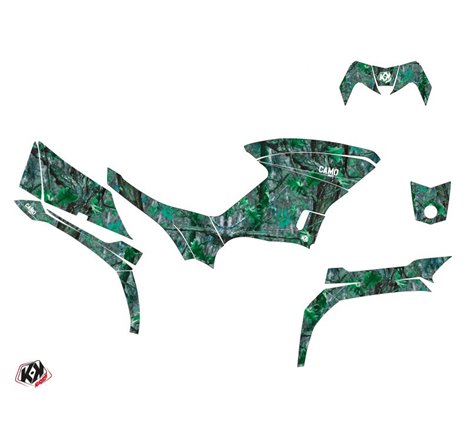 Kit Déco Quad Camo Yamaha 450 Kodiak Vert (2018-2023)