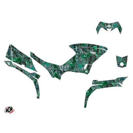 Kit Déco Quad Camo Yamaha 450 Kodiak Vert (2018-2023)
