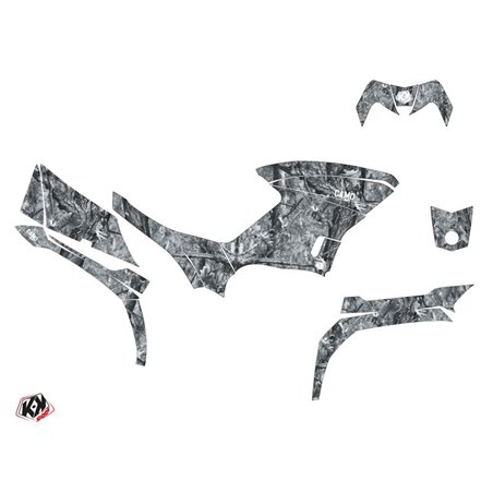 Kit Déco Quad Camo Yamaha 450 Kodiak Gris (2018-2023)