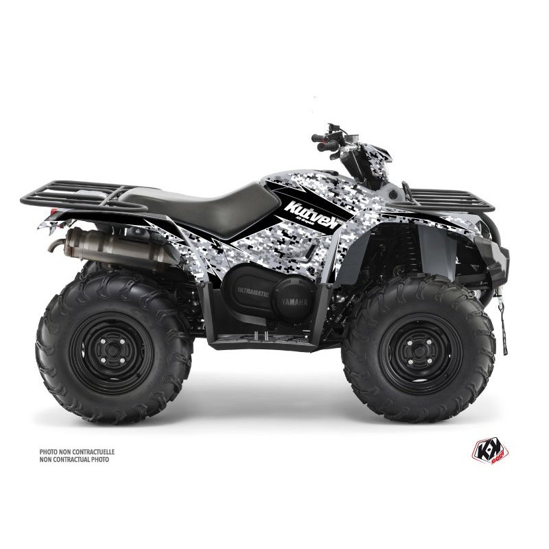 Kit Déco Quad Predator Yamaha 450 Kodiak Gris (2018-2023)