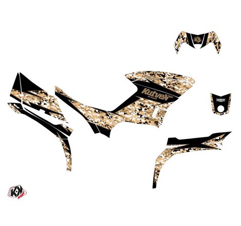 Kit Déco Quad Predator Yamaha 450 Kodiak Sable (2018-2023)