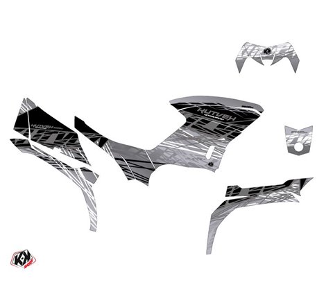 Kit Déco Quad Eraser Yamaha 450 Kodiak Gris (2018-2023)