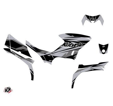 Kit Déco Quad Stage Yamaha 450 Kodiak Gris (2018-2023)