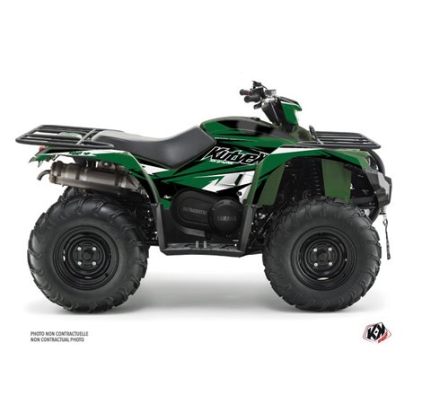 Kit Déco Quad Stage Yamaha 450 Kodiak Noir Vert (2018-2023)