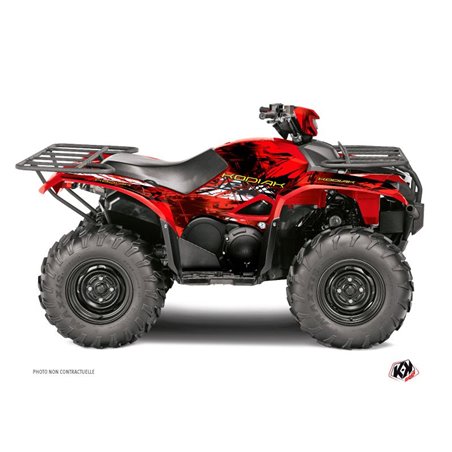 Kit Déco Quad Wild Yamaha 700-708 Kodiak Rouge (2016-2023)