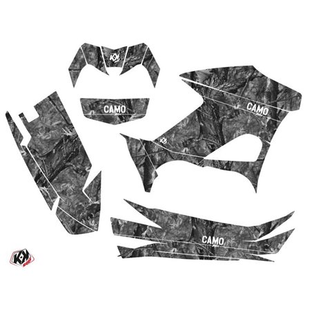 Kit Déco Quad Camo Yamaha 700-708 Kodiak Gris (2016-2023)