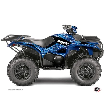 Kit Déco Quad Predator Yamaha 700-708 Kodiak Bleu (2016-2023)