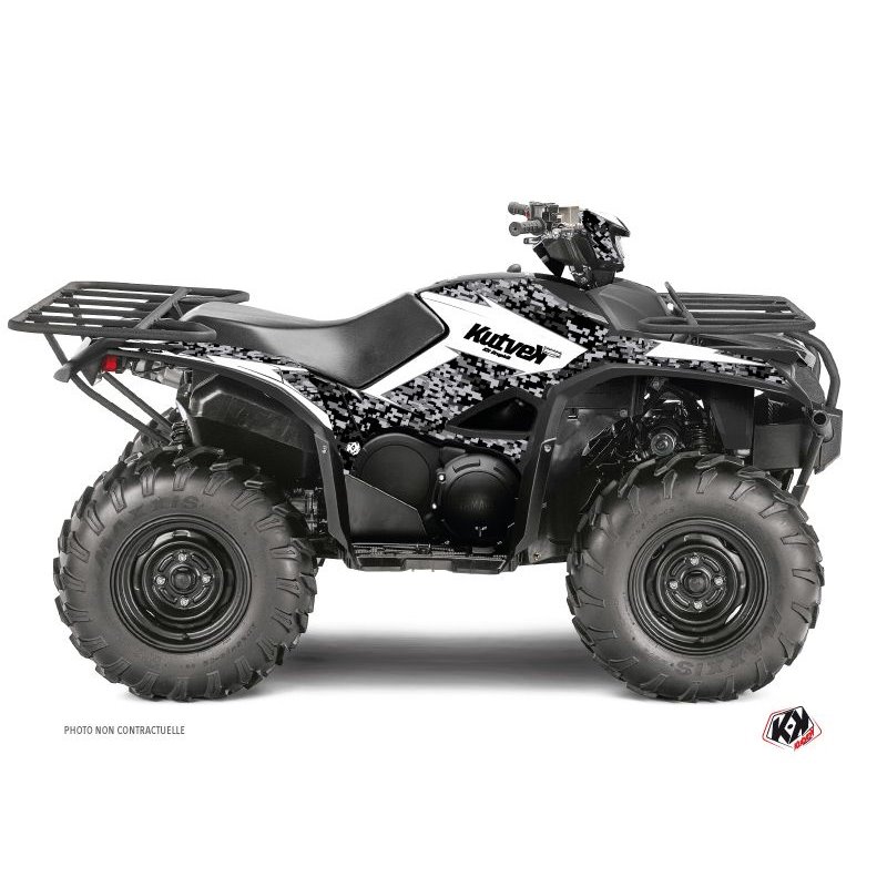 Kit Déco Quad Predator Yamaha 700-708 Kodiak Blanc (2016-2023)