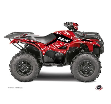 Kit Déco Quad Predator Yamaha 700-708 Kodiak Rouge (2016-2023)