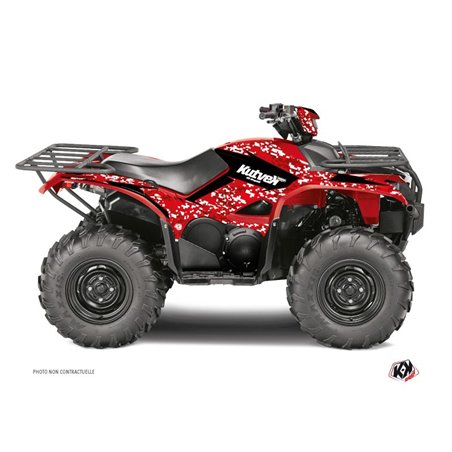 Kit Déco Quad Predator Yamaha 700-708 Kodiak Rouge (2016-2023)