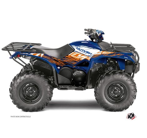 Kit Déco Quad Eraser Yamaha 700-708 Kodiak Bleu Orange (2016-2023)