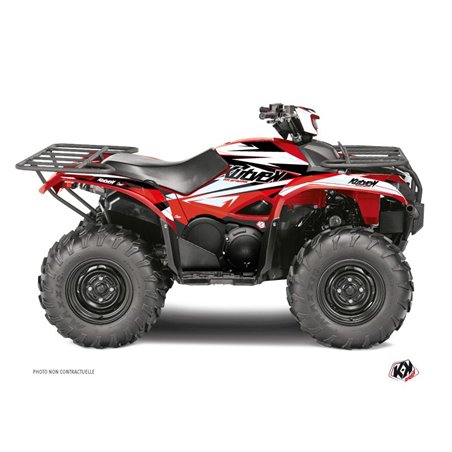 Kit Déco Quad Stage Yamaha 700-708 Kodiak Noir Rouge (2016-2023)