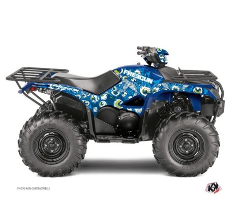Kit Déco Quad Freegun Eyed Yamaha 700-708 Kodiak Bleu (2016-2023)