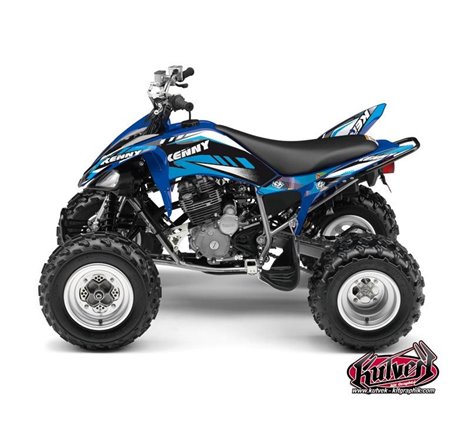 Kit Déco Quad Kenny Yamaha 250 Raptor Bleu (2008-2014)