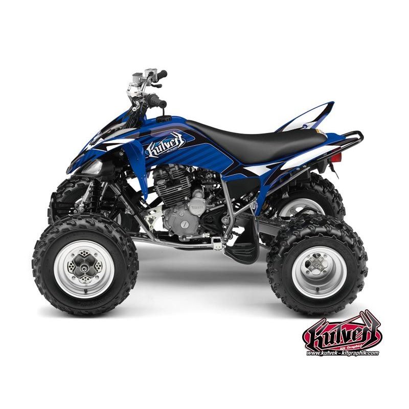 Kit Déco Quad Factory Yamaha 250 Raptor Bleu (2008-2014)