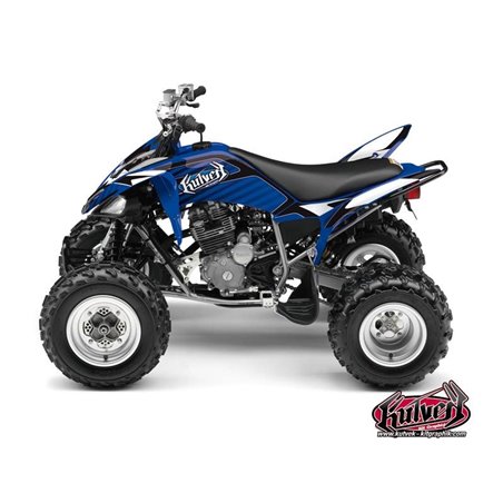 Kit Déco Quad Factory Yamaha 250 Raptor Bleu (2008-2014)