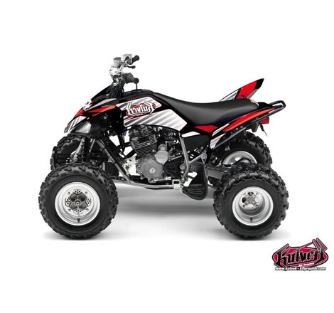 Kit Déco Quad Factory Yamaha 250 Raptor Rouge (2008-2014)