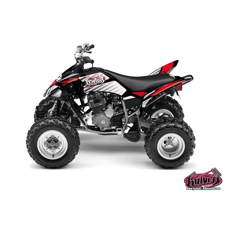 Kit Déco Quad Factory Yamaha 250 Raptor Rouge (2008-2014)