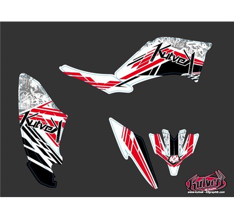 Kit Déco Quad Spirit Yamaha 250 Raptor Rouge (2008-2014)