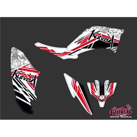 Kit Déco Quad Spirit Yamaha 250 Raptor Rouge (2008-2014)