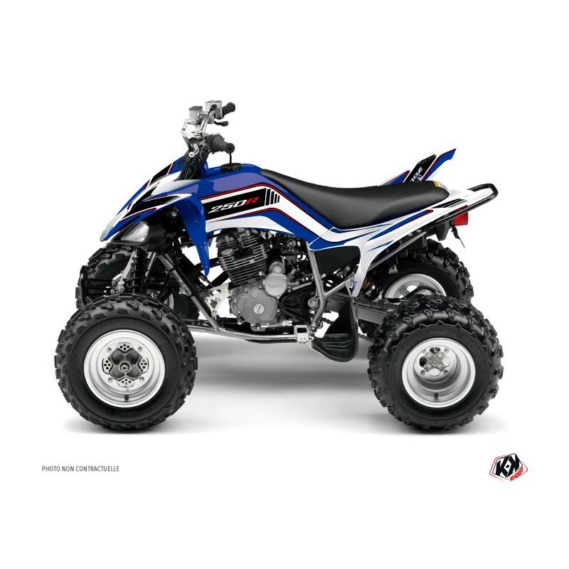 Kit Déco Quad Corporate Yamaha 250 Raptor Bleu (2008-2014)