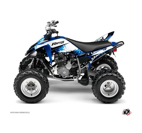 Kit Déco Quad Hangtown Yamaha 250 Raptor Bleu (2008-2014)