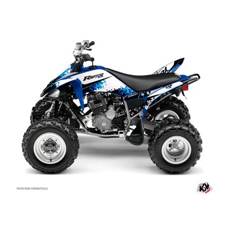 Kit Déco Quad Hangtown Yamaha 250 Raptor Bleu (2008-2014)